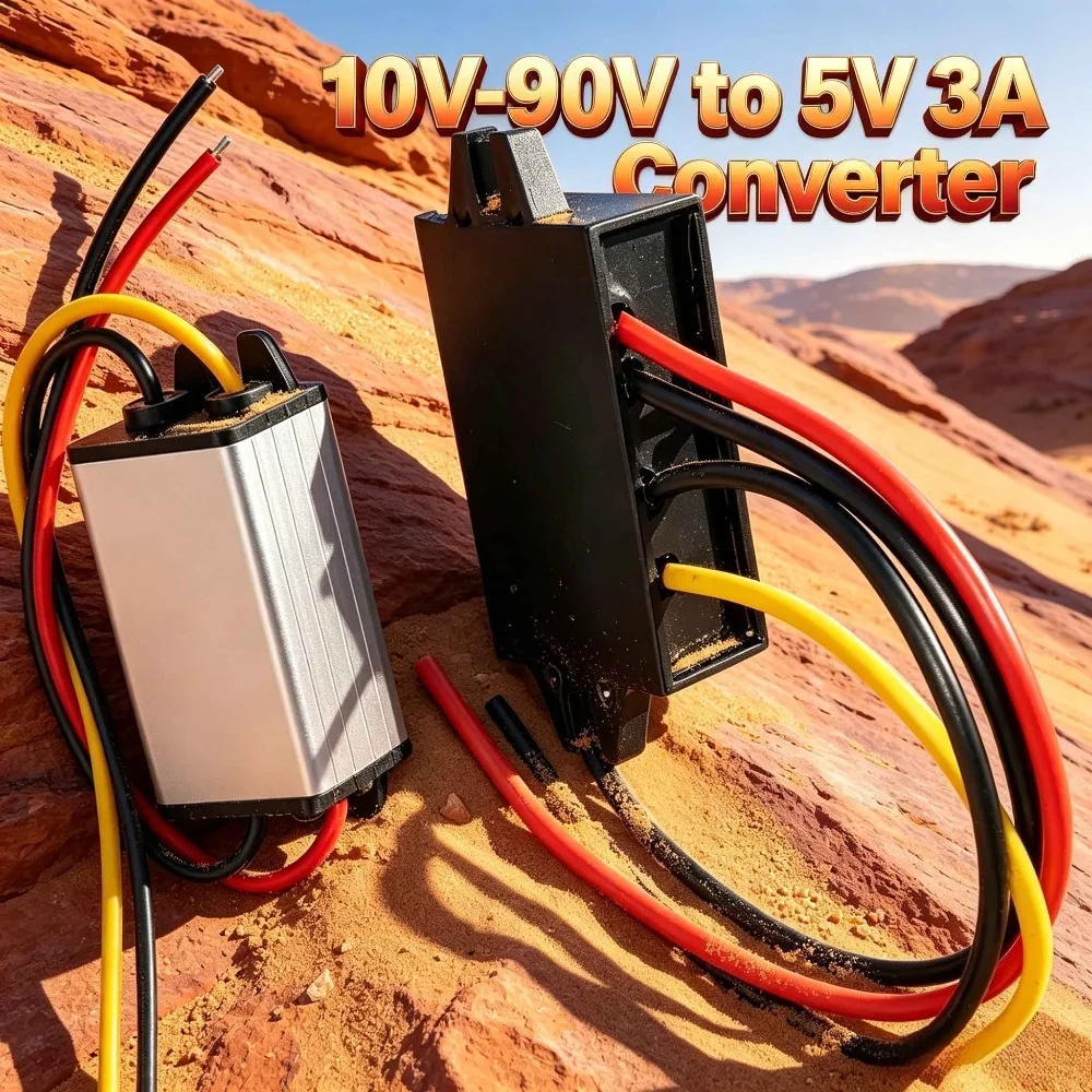 12v24v to 5 Volt 3A Step Down Converter Car LED Buck to 5V Switching Power Supply 9V 12V 24V 36V 48V 60V 72v 80v to 5V