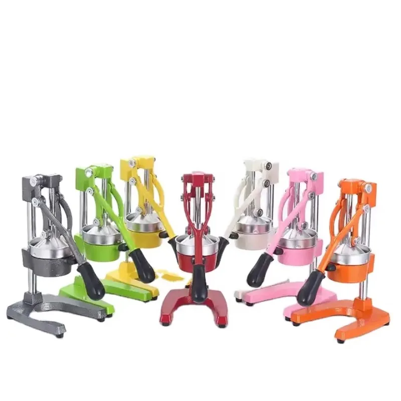 

Heavy Duty Manual Citrus Juicer with Cast Iron and Stainless Steel Dishwasher Safe