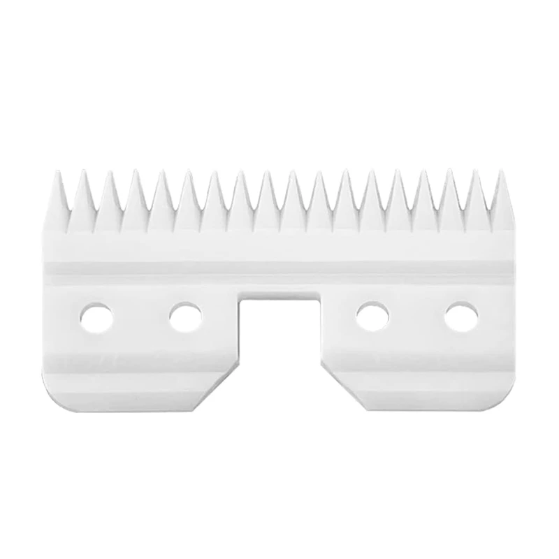 Pet Dog Grooming Replacement Ceramic Blade for Oster Fast Feed Clipper & A5 Series, for Andis 18 Teeth Detachable Ceramic Blade