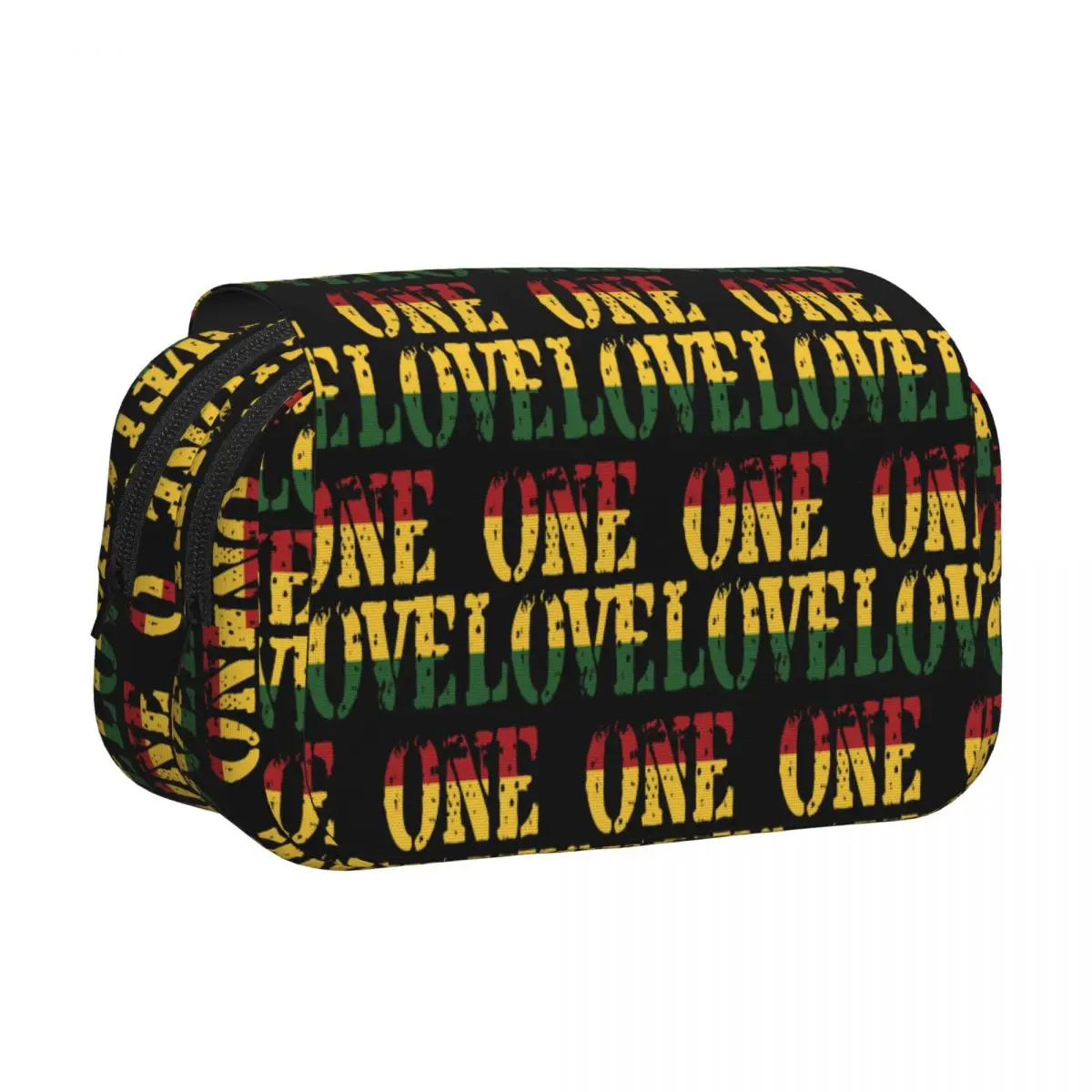 

Кожаный пенал-футляр Harajuku в винтажном стиле с изображением Боба Марли One Love, жесткий, большой емкости, для ручек и карандашей