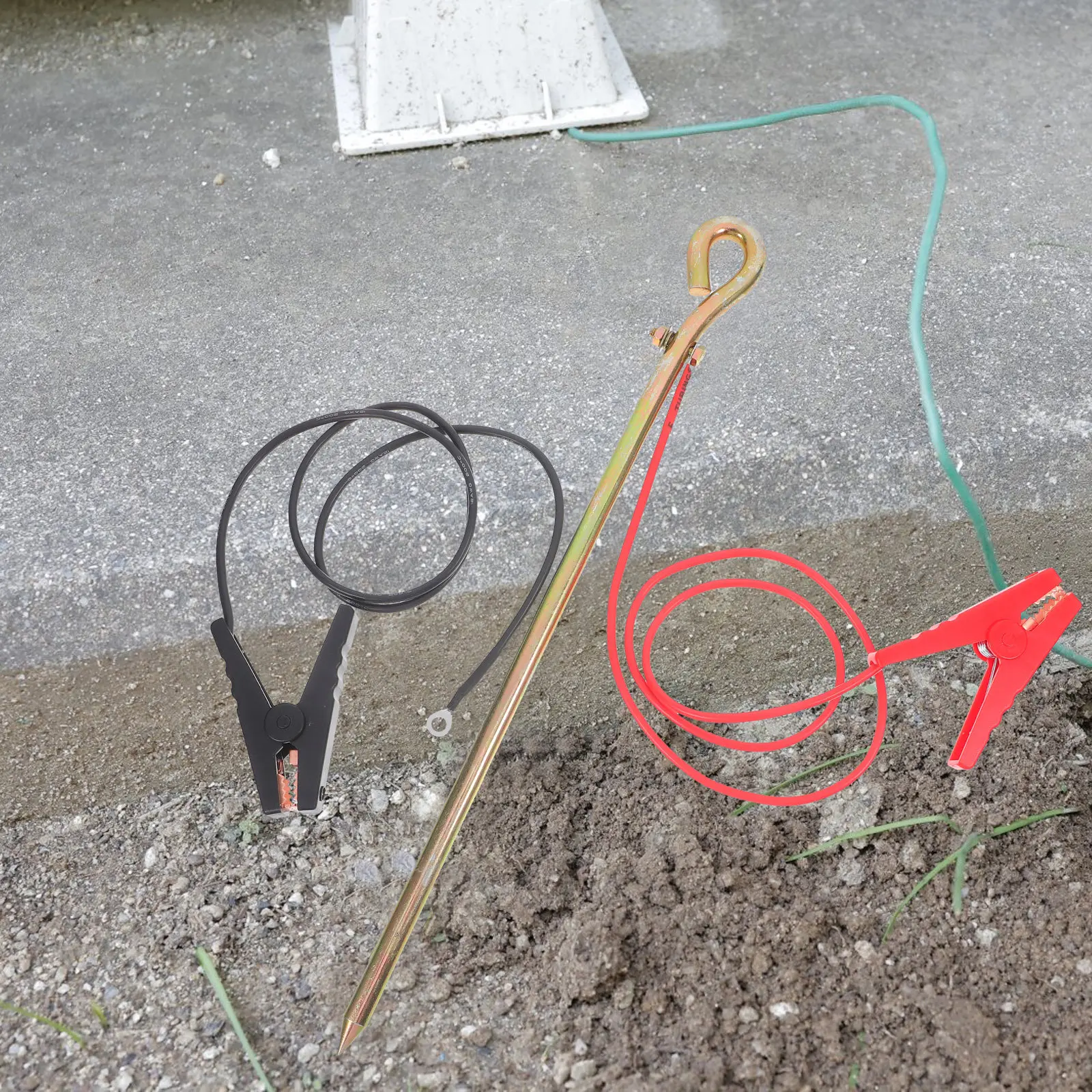 

Комплект портативных заземляющих клипс-зажимов для генератора, автомобиля, электроизгороди, уличный заземляющий комплект