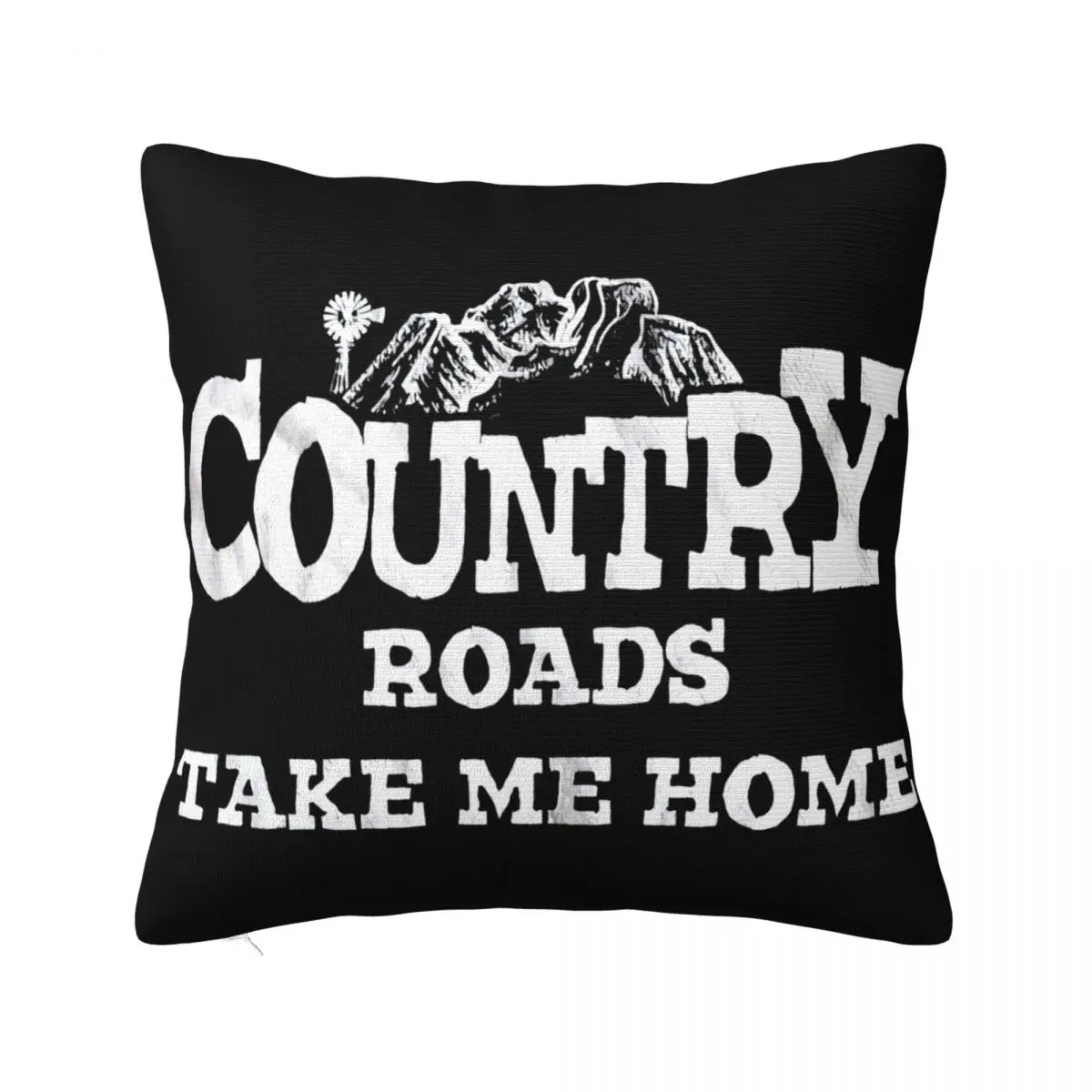 Country Roads Take Me Home ' John Denver 70S Lyrics Family Oversize Style Children Different Pillow Case