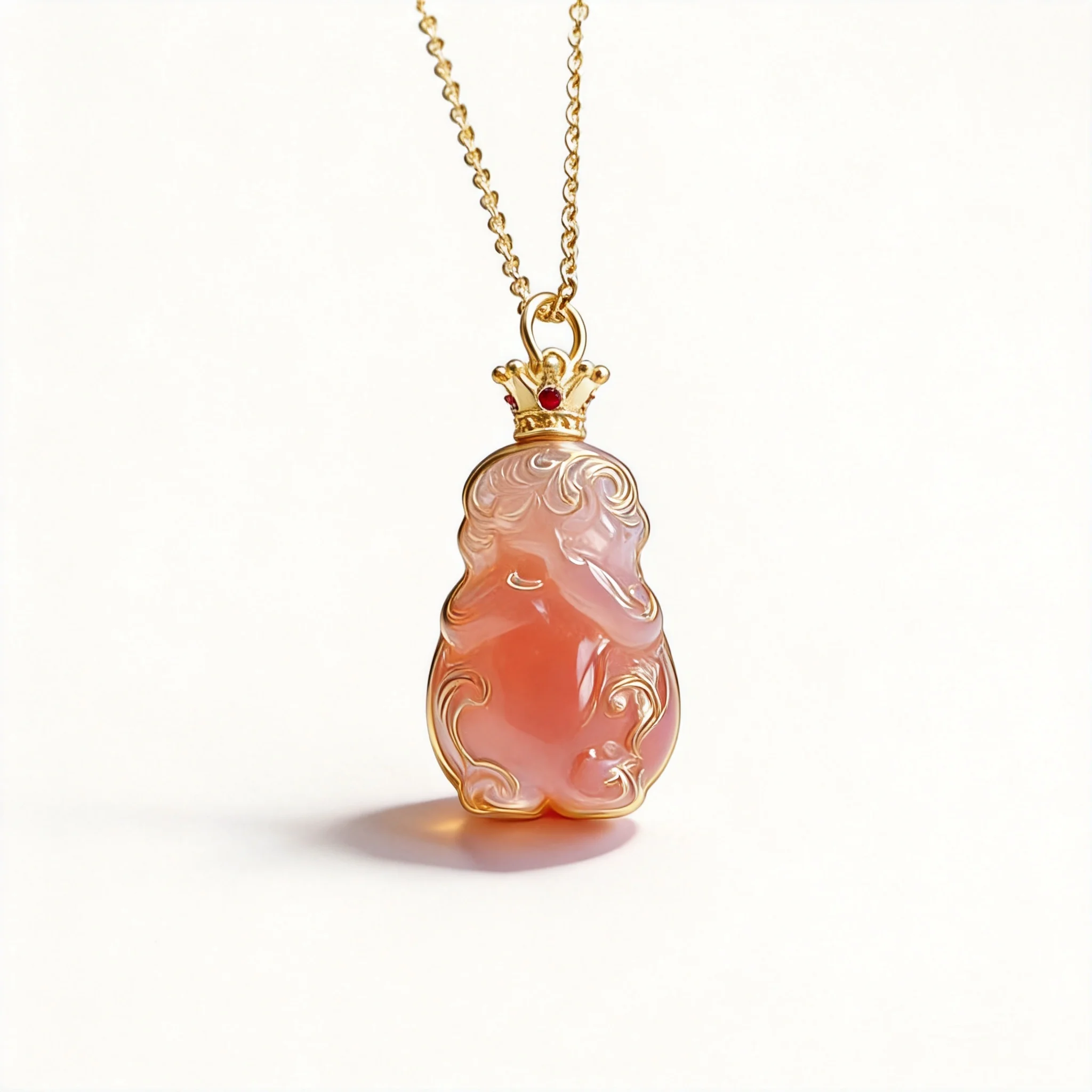 Chinese Style Lucky S925 Silver Inlaid Natural Yanyuan Agate Rabbit Pendant Blessing Good Luck Jewelry For Women Birthday Gift