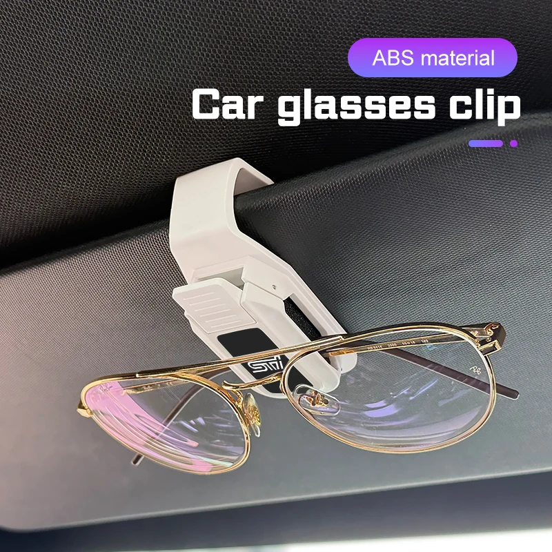 

Glasses Clip For Subaru STI Impreza Legacy BRZ Forester XV Outback Crosstrek Car Sun Visor Eyeglasses Ticket Holder Accessories