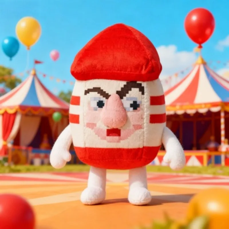 ブレインロットゲームのぬいぐるみ漫画かわいいソフトドール子供クリスマス誕生日ギフトホームルームデコレーションを盗む