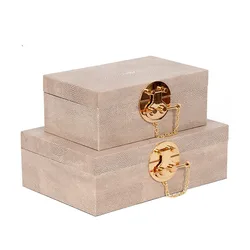 Large Jewelry Box Velvet Ring Bracelet Earrings Jewelry Boxes Organizer Necklace Display Portable Women Accessories Tray Storage