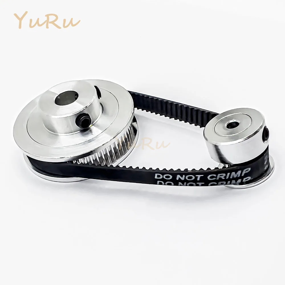 GT2 2M 20 60Teeth 2GT 20T 60T Timing Pulley Belt Set Bore 3~14mm Belt Width 10mm Tensioning Wheel Synchronous 3D Printer Parts