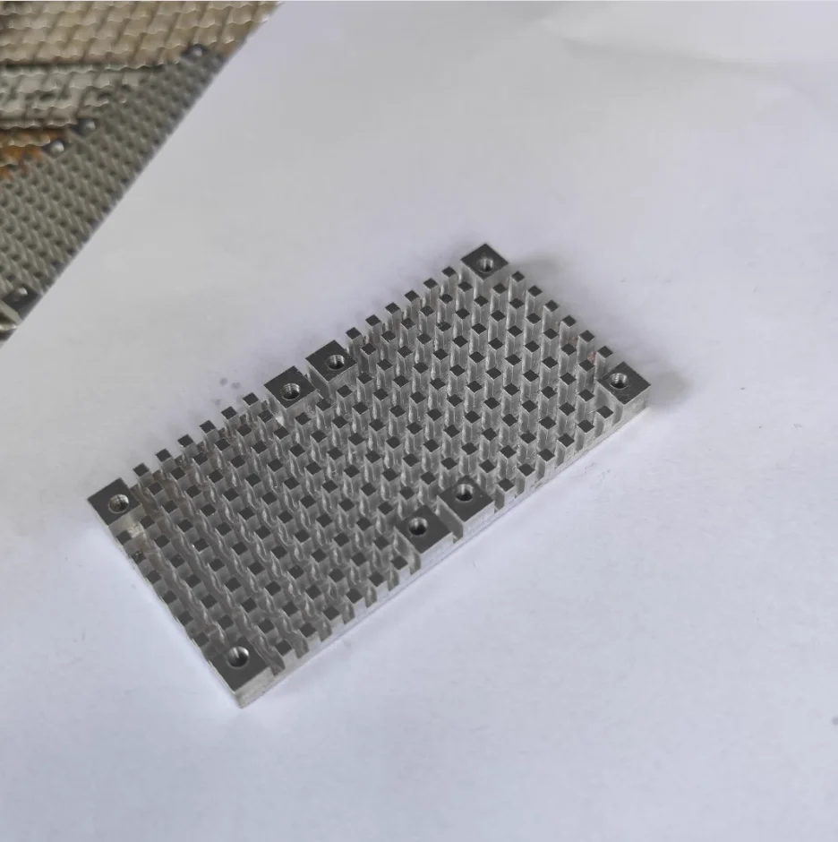 

1pcs 3-10mm 4080 aluminum alloy heat sink Electronic components cooling plate heat sink mos heat sink fan version heat sink