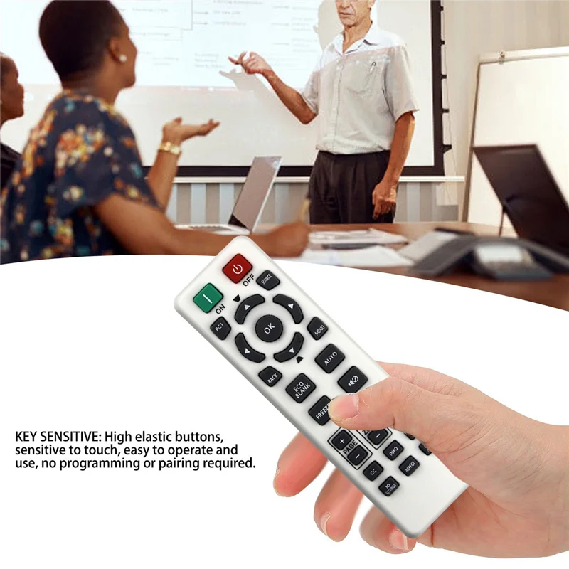 OIIRGO-RS7286 Replace Remote Control for BENQ Projector TH682ST TH681 TH535 TH530 MS527 MS524 W1080ST W1070 HT1075 HT2150ST