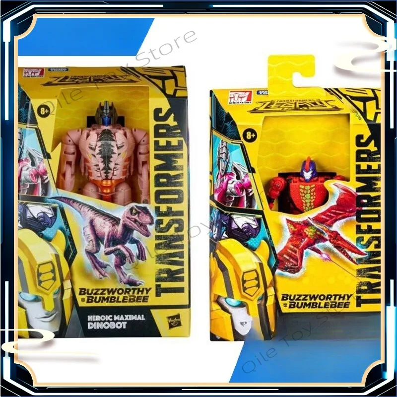 Op voorraad getransformeerd speelgoed Heritage BB-serie Red Snake Bird Dinosaur Warrior Action Figure Collection Gift