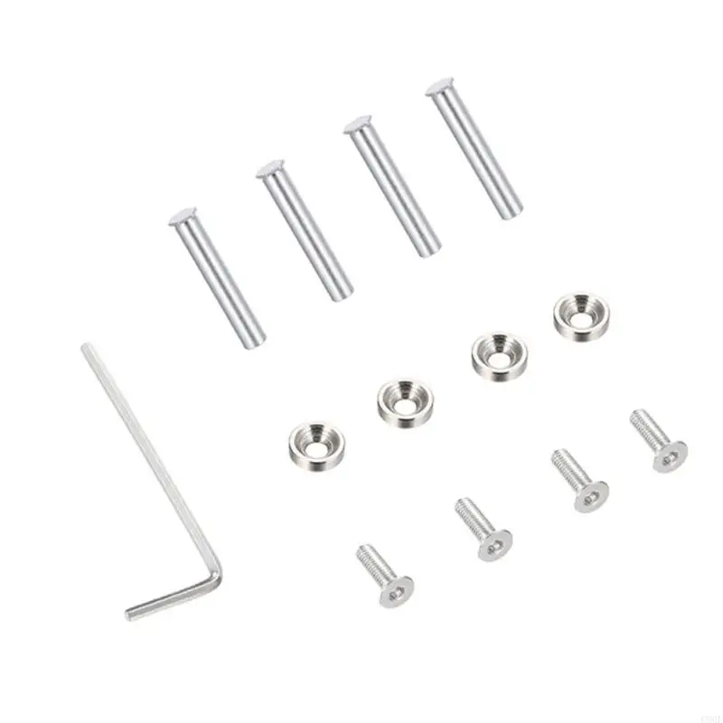 C90F 4PCS/세트 컴퓨터 케이스 팬 부품 데스크탑 컴퓨터 전원 공급 장치 팬 롱 스크류 라디에이터 팬 스크류 워터 냉각