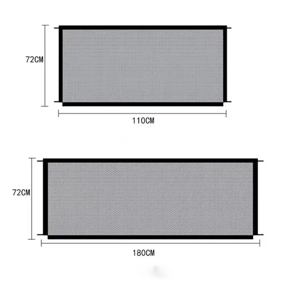 Valla duradera para interiores y exteriores, producto de cuidado seguro, vallas de barrera para niños, puerta protectora segura para bebés, suministros para niños, puerta de seguridad para mascotas