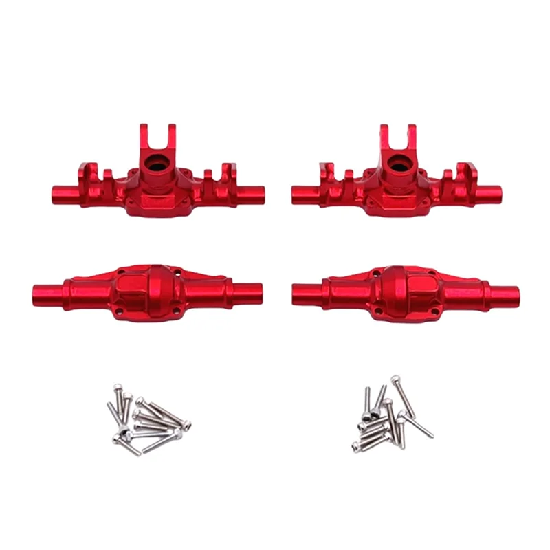WOTT-For FMS 1/24 FCX24M D90 D110 RC Car Accessories-RC Car Upgrade Front And Rear Axle Housings Kit