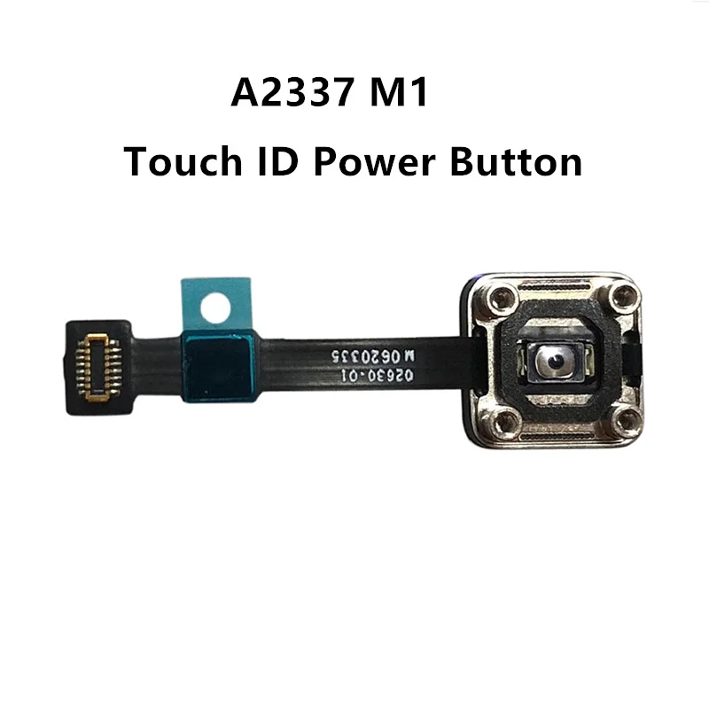 

Ноутбук Новый A2337 Touch ID Кнопка включения/выключения питания для Macbook Air M1 Retina 13 "2020 A2337 Кнопка включения 821-02630-A 02630-B