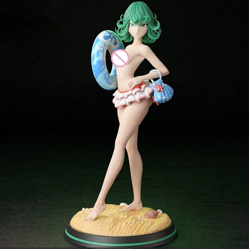 

1/24 3d Printing Model Kit Beach Beauty Tatsumaki Resin Figure Model Kit DIY Miniature Reduction Statue Unpainted Kit Toys