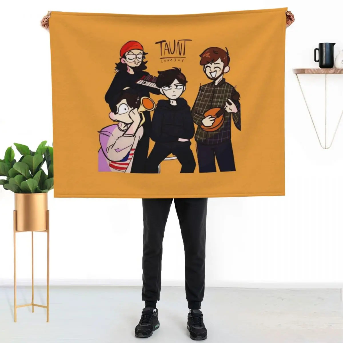 

lovejoy band tshirt - lovejoy band hoodies - lovejoy band sticker Throw Blanket Cozy Microfiber Throw Blanket for Home Bedroom