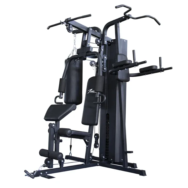 Equipment Hot Sale Multi Strength Fitness Equipment Wholesale Multi Function Cross Trainer Three Station Fitness Equipment