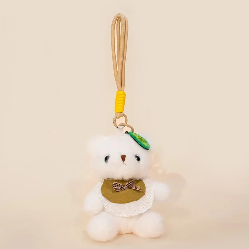 Le dernier Mi Xiong Duo Duo série sac à dos pendentif porte-clés rempli peluche poupée dessin animé mignon cadeau pour amis poupée amusante