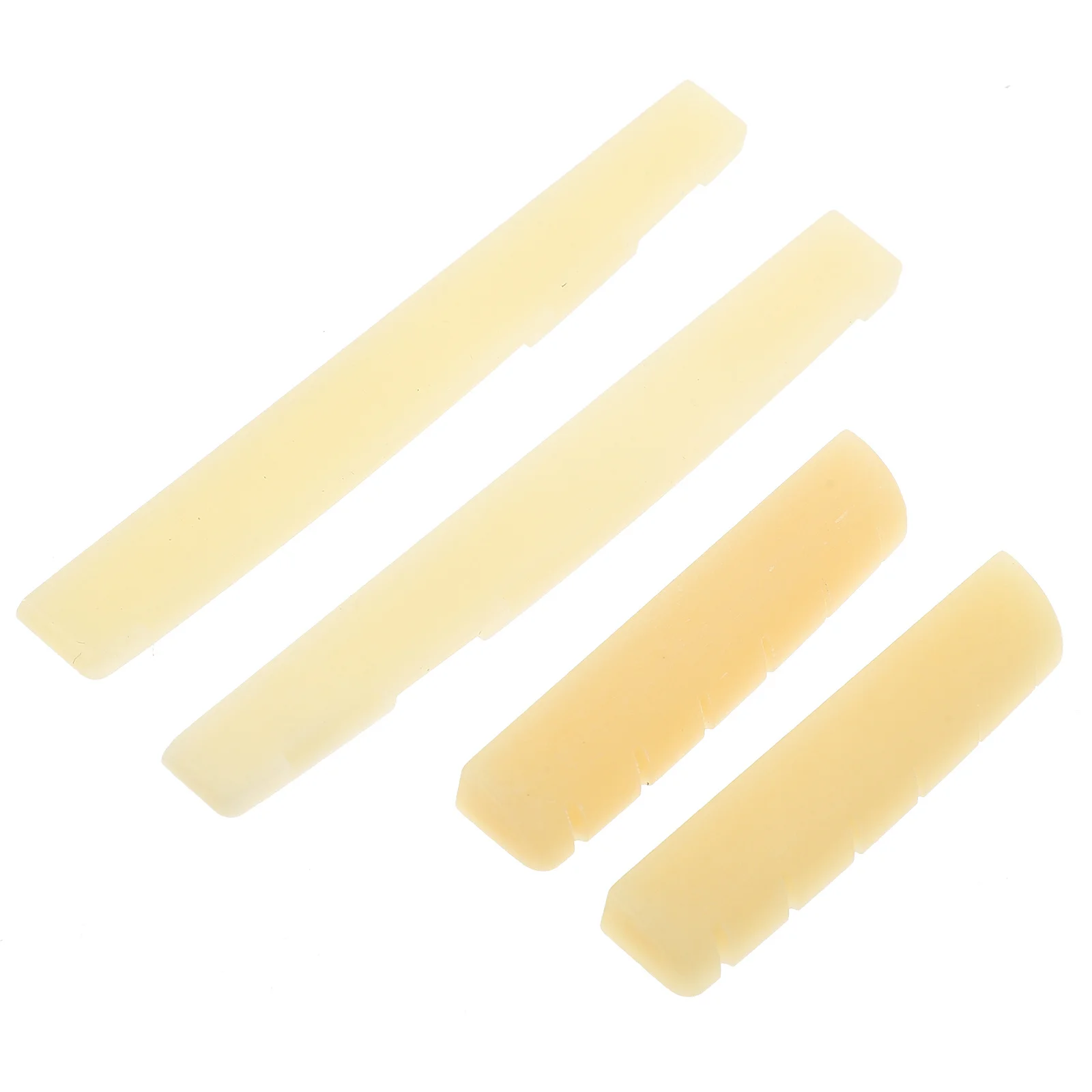 

2 Sets Guitar Pillow Bridge Saddle Replacement Part Accessories Ballad Acoustic Bone Nut Beef