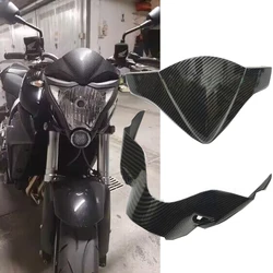 Motorcycle Part Front Headlight Upper Head Cowl Panel Meter Cover Nose Fairing for Honda CB 1000R 2008-2015 CB1000R Winglet Beak