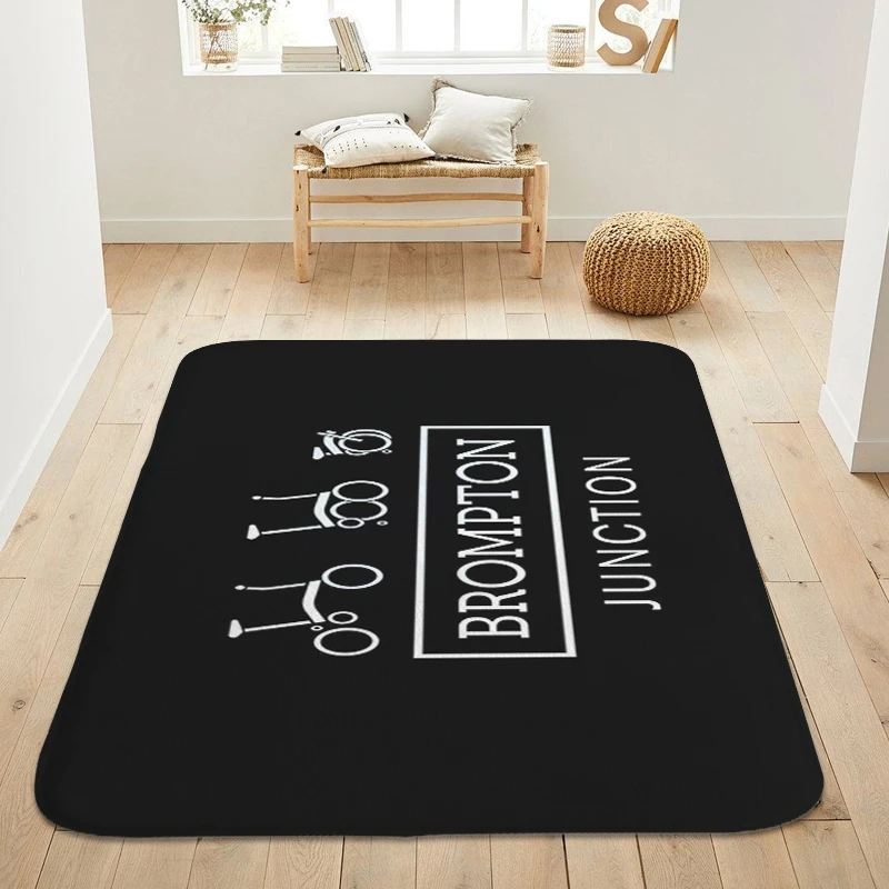 Hallway Kitchen Floor Mat D-Brompton Soft Carpet Entrance of House Bathroom Balcony Bedroom Rug Custom Doormat Entrance Door