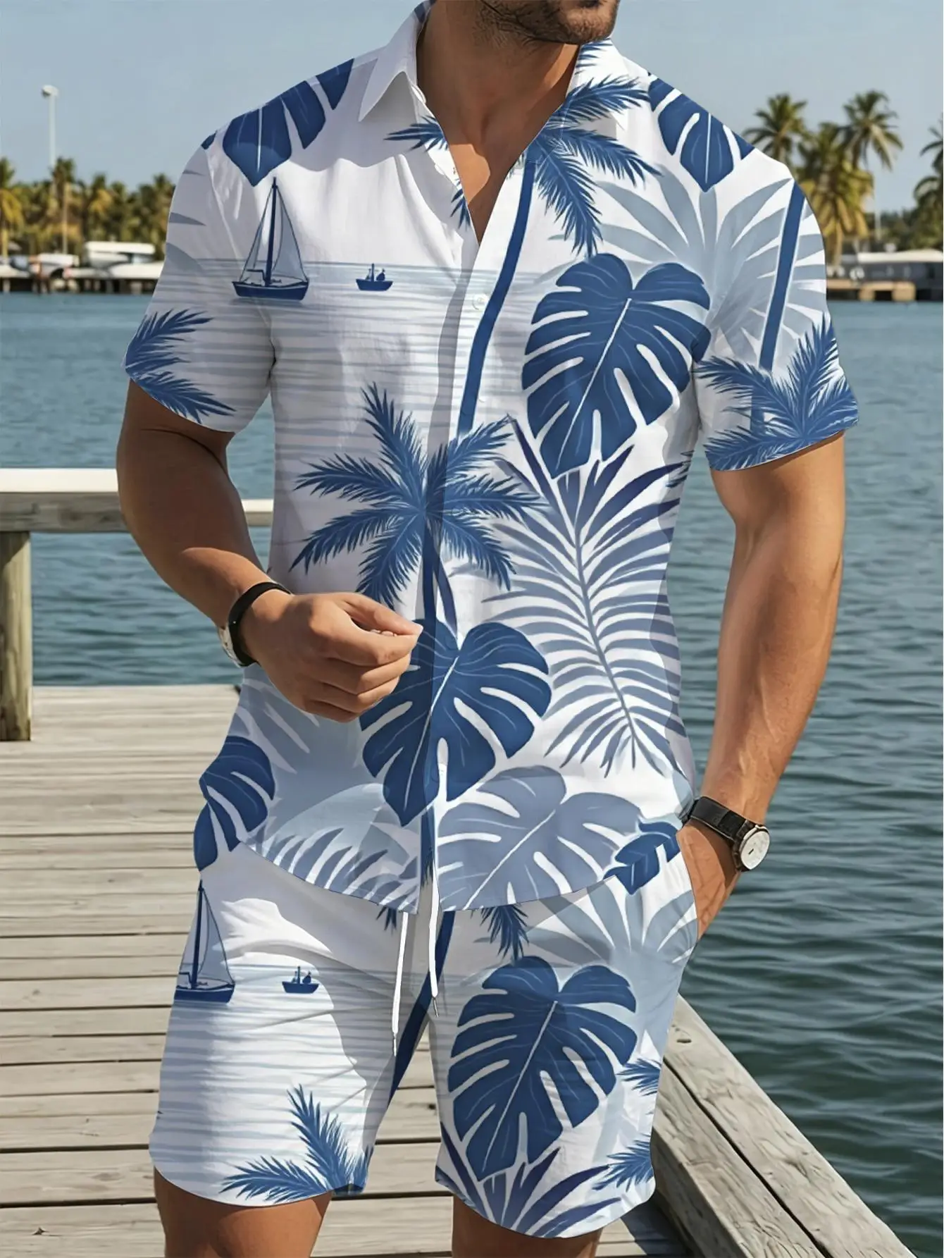 Conjuntos de Camiseta para Hombre, Primavera/Verano 2026, Ropa Deportiva con Estampado 3D, Traje Deportivo Gráfico para Hombre, Conjunto Deportivo de Dos Piezas