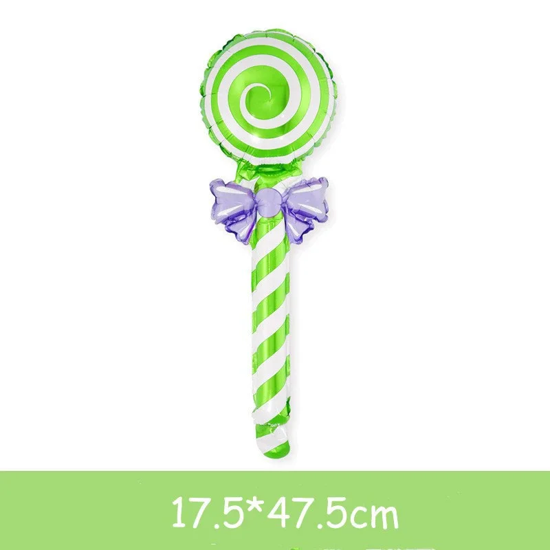 6 Stück Folienballons mit Lollipop-Motiv, Geschenk für Hochzeit, Geburtstag, Partydekoration, Kindertag, Muttertag – Detail 5