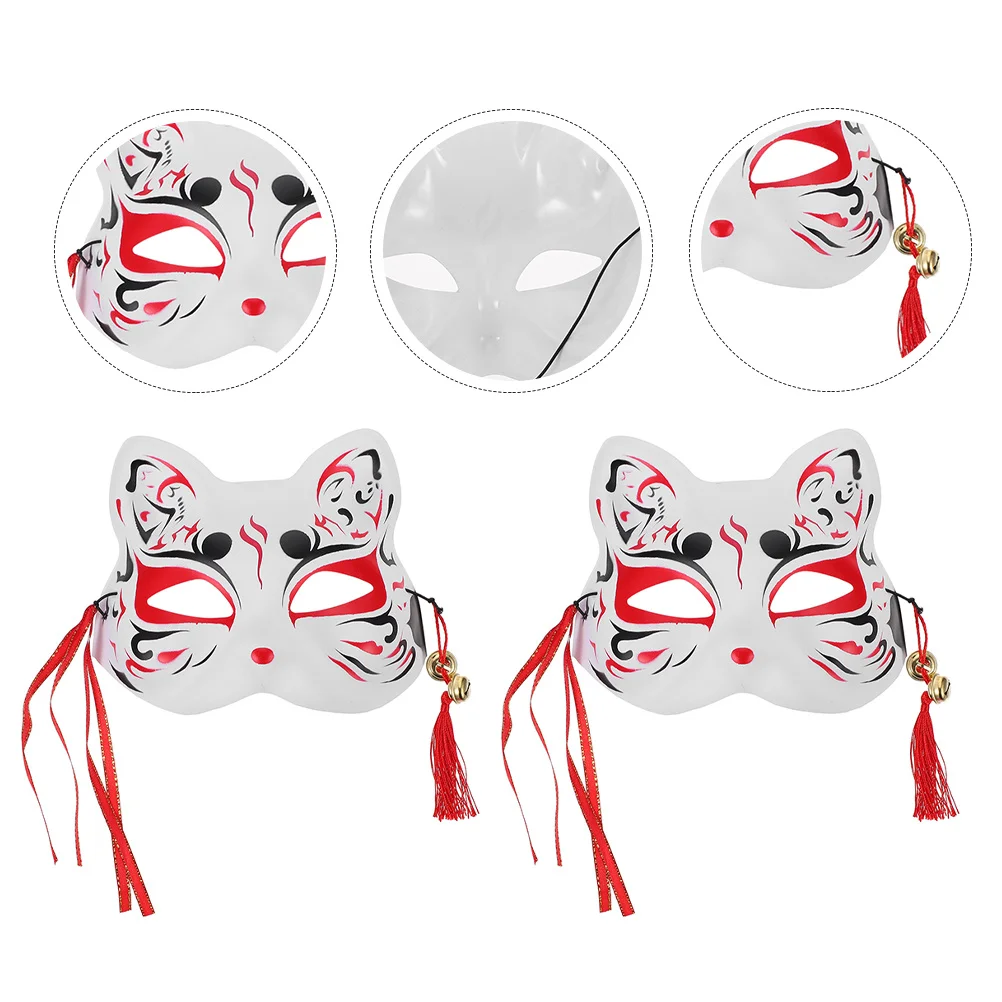 

2 шт., маска лисы, вечерние маски для косплея на половину лица, декоративная пластиковая маска для лица лисы, сценический реквизит для фотосессии, декор для вечеринки