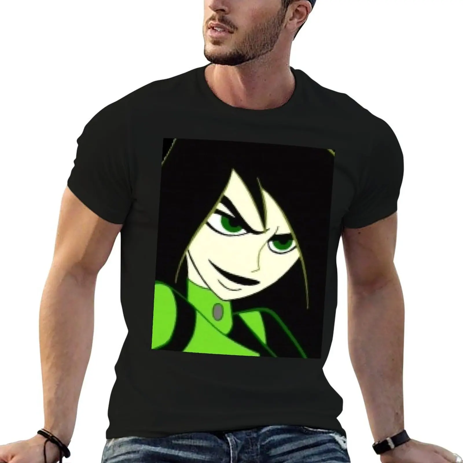 

Shego - Smirk T-Shirt graphic t shirts for man man t shirt cotton high quality t shirt man cotton T-shirt