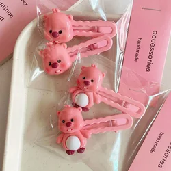 Kawaii Zanmang Loopy Pink Hairpin Cute Beaver Anime Accessories Cartoon Girl Heart Children Side Clip Duck Beak Clip Girl Gifts