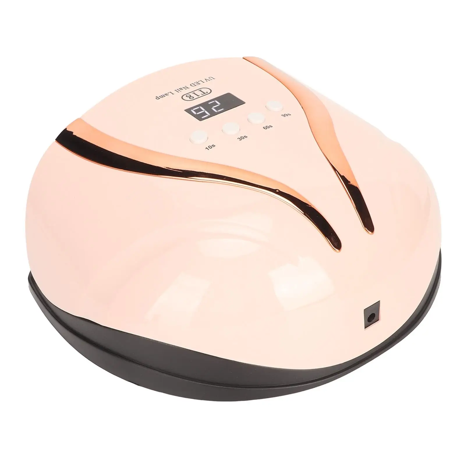 258W for nail Gel Curing Lamp with Heat Dissipation - 4 Timers & 180° Light, Removable Bottom for nail Salons