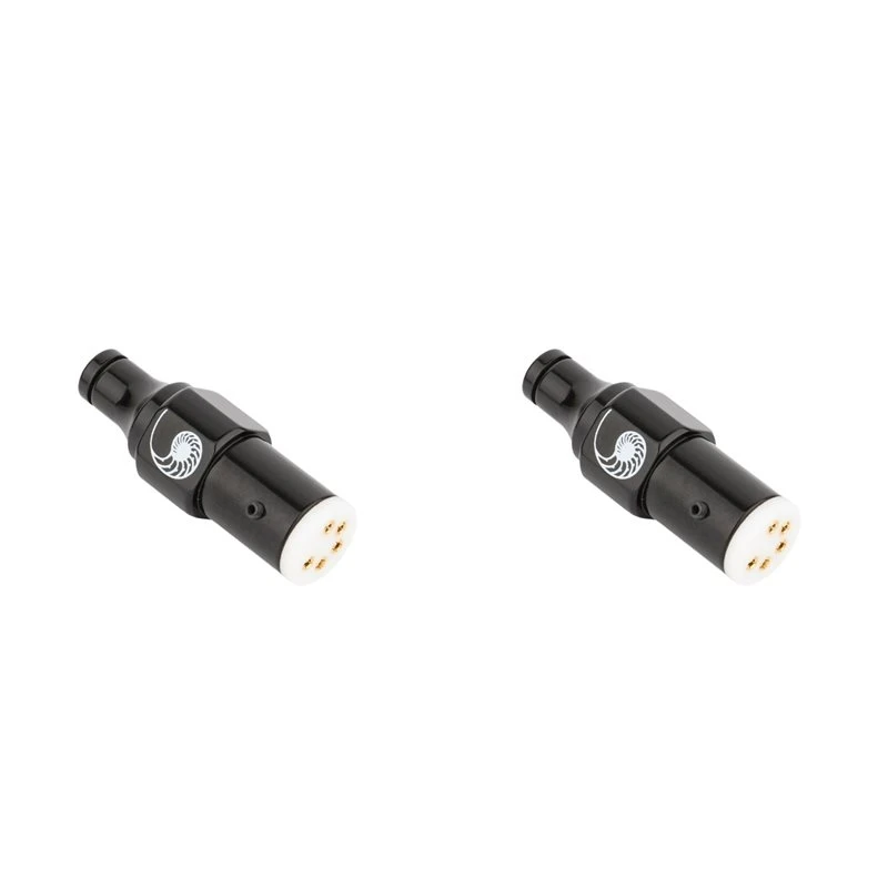 N91R-2X Hifi Vinyl LP Phono Five-Pin 5Pin DIN Plug Seat Female DIN For AMP Audio Tonearm Line Tonearm Line Signal Cable