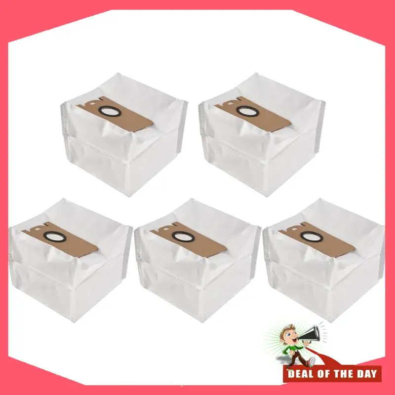 24-часовая доставка, 5 упаковок для робота Neabot N1 Plus, аксессуары для пылесоса, комплект мешков для пыли, запасные части, бытовая техника