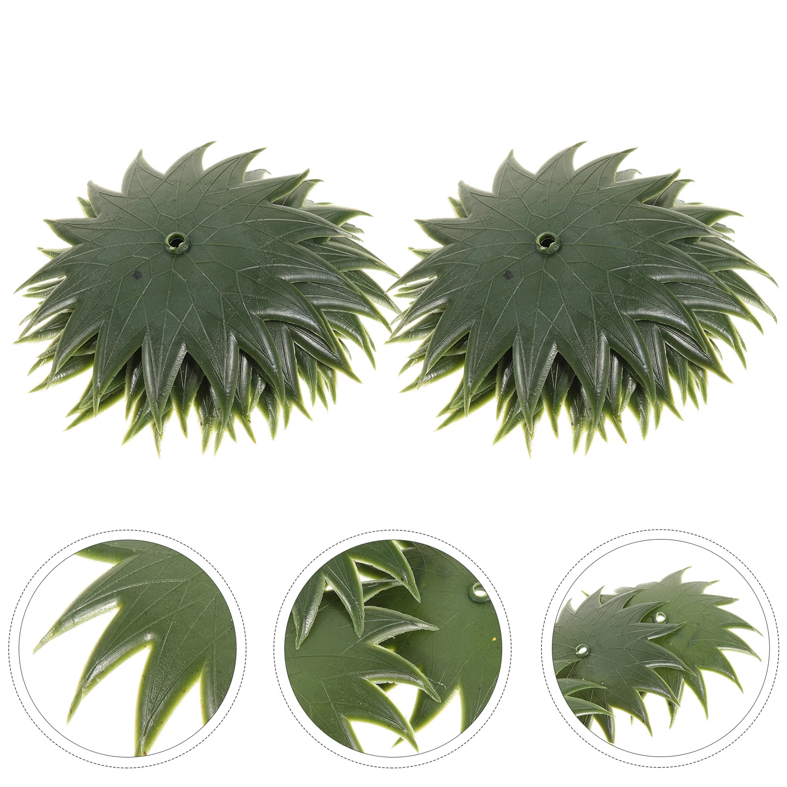 

50Pcs DIY Artificial Flower Calyxes Plastic Green Sepals Fake Calyxes for Fake Flower Craft Supplies DIY Supplies