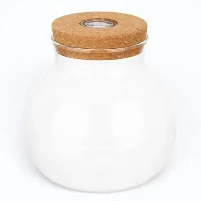 

LED Light Ecological Bottle Moss Planter Terrariums Shape Jar with Jars Aquarium Decor Fish Bowl Container Office