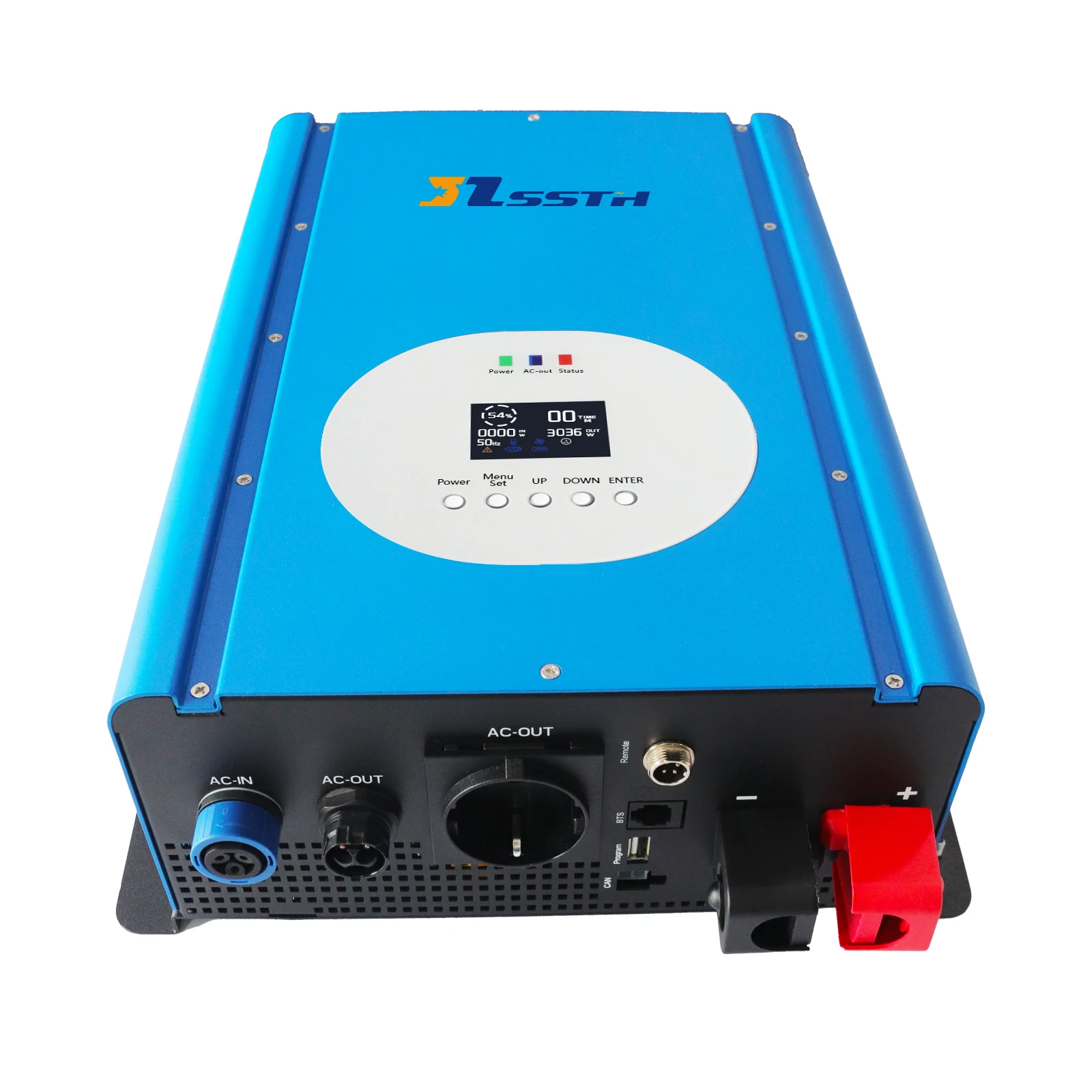 LCD Display 3000 Watt Pure Sine Wave Ups Inverter  12V 220V 3000w Bi-Directional Power Inverter with 100A Charger