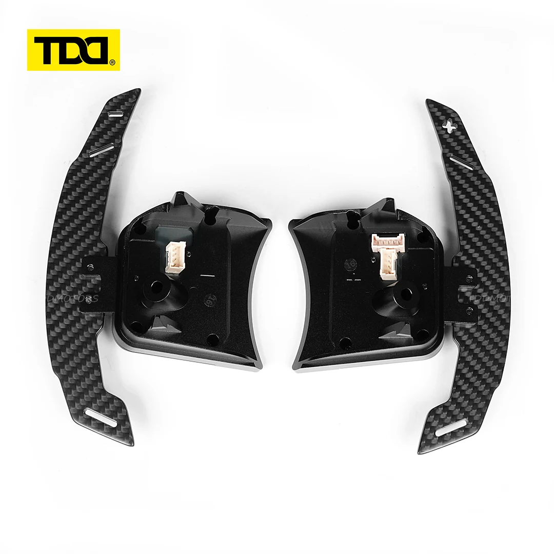 TDD Carbon Fiber Magnetic Shift Paddle For Abarth 595 2015-2024| Abarth 453 2015-2024 Magnetic Attraction Function
