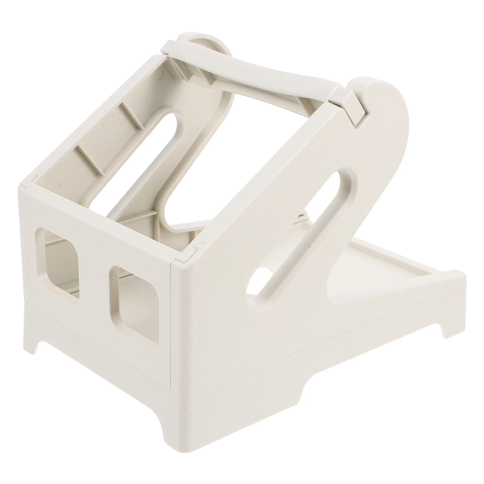 

Thermal Label Holder Compatible Various Printers Easy Assembly Desk Organizer Roll Sticker Stand Shipping Sleeves Paper Storage