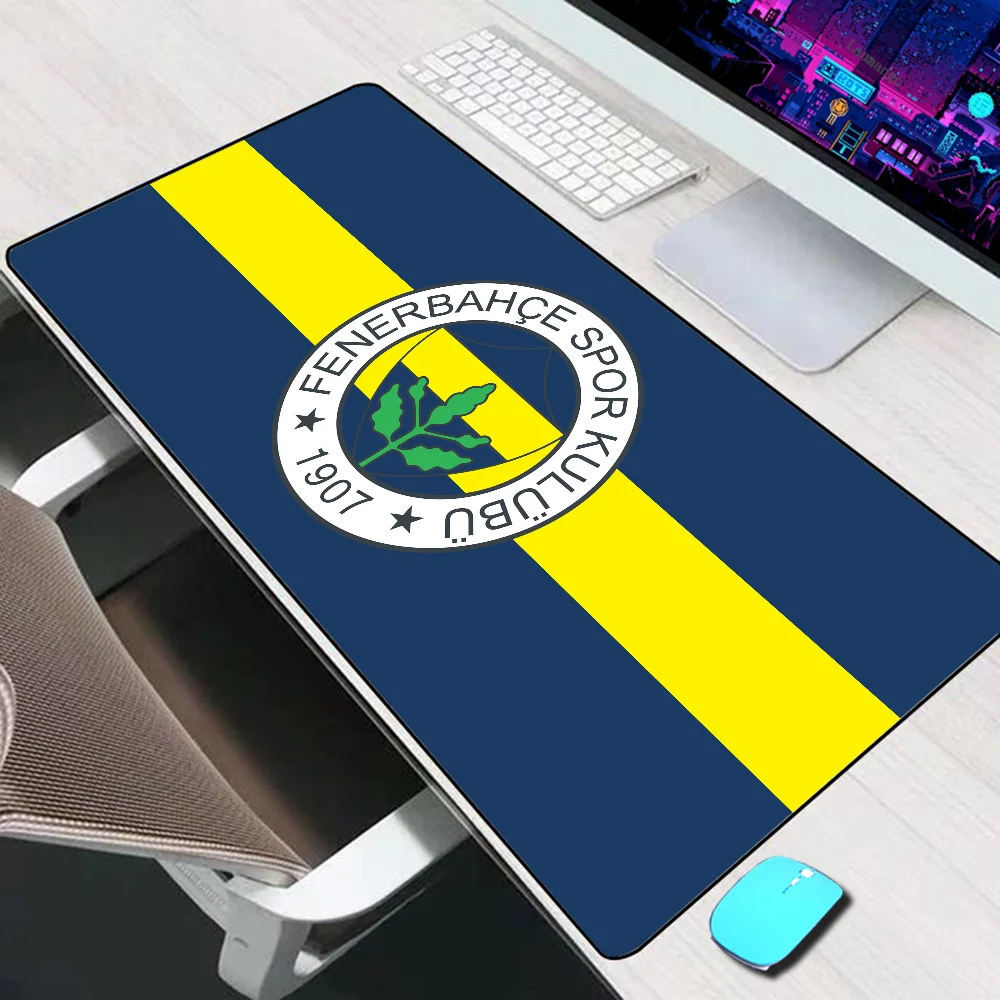 Fenerbahce SK alfombrilla de ratón grande, accesorios para juegos, alfombrilla XXL para teclado de ordenador portátil, alfombrilla de escritorio para PC