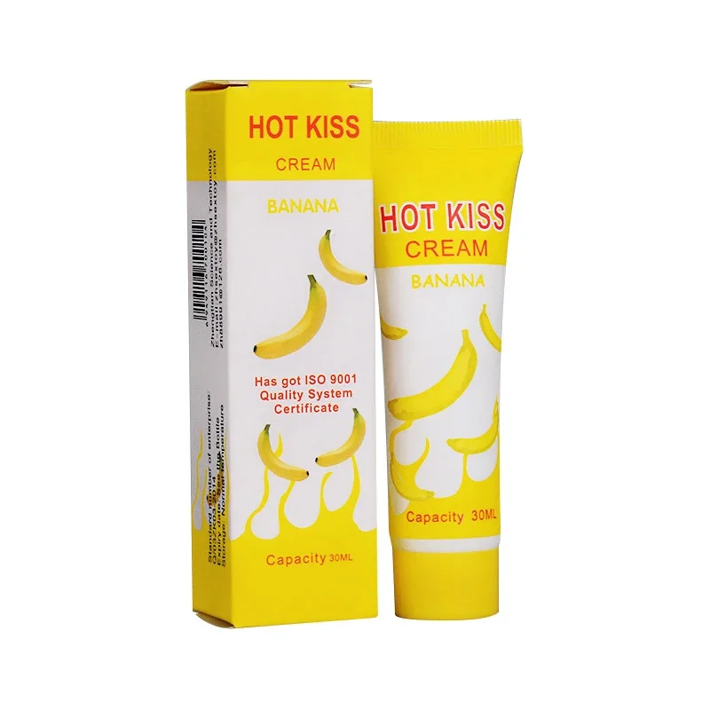 

Sex Lubricant 30ml Water-based Banana flavor Sex Oil Vaginal and Anal Gel Adults Product oral sex lubricants