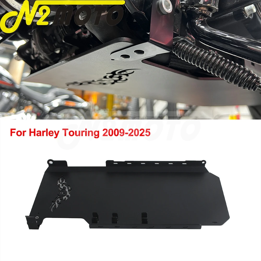 

Защитная пластина мотоцикла, нижняя защита двигателя, защитная крышка шасси для Harley Touring Electra Road Street Glide Road King 19+