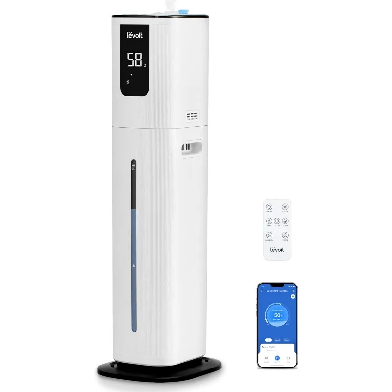 

OasisMist 1000S (10L) Smart Humidifier for Home Large Room Bedroom, Last 100 Hours Suitable for Indoor Plant, Cover up to 600ft²