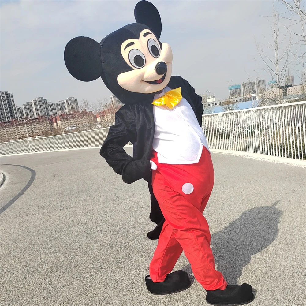 All Kind Adult Mickey Minnie Mouse Street Gala Parade Funny Mascot Costume Disney Theme Amusement Park Walking Advertising Dolls