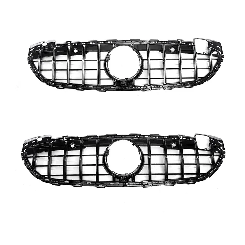 Racing Grill For Mercedes Benz C Class W206 C200 C260 C300 C350 2021-2024 GT Style Car Front Air Intake Grille Body Kit Tuning