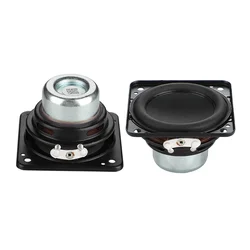 2Pcs 2 Inch 4 Ohm 12W Full Range Audio Speaker 52mm Neodymium Magnetic DIY Bluetooth Home Amp Speakers Hifi Sound Stereo