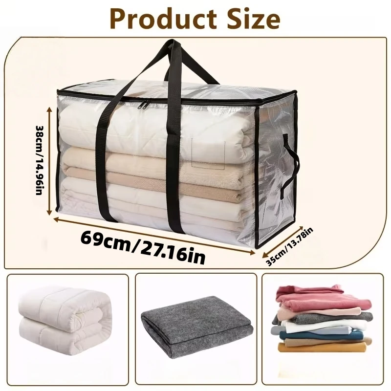 1/2/3/4PCS Moving Boxes and Bags Set of Large Moving Bags, Ideal for Moving, Travel, Relocation, and Storage