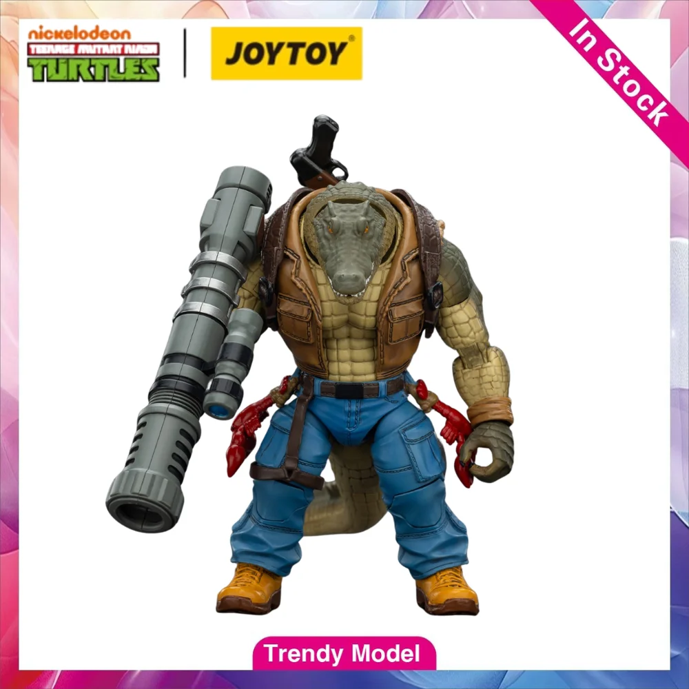 

【TM】In Stock JOYTOY TMNT-Leatherhead 1/18 Action Figures Model Toy Gift Collection Ornament