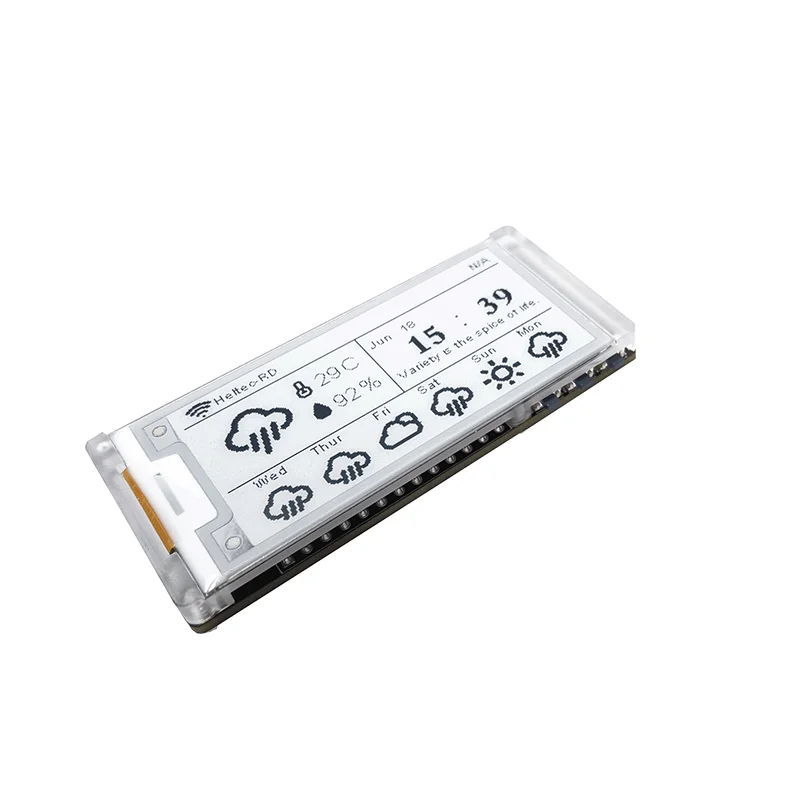 Heltec Meshtastic Vision Master E213 (HT-VME213) ESP32-S3R8 MCU compatible con Wi-Fi y BLE Placa de desarrollo de baja potencia 2 uds