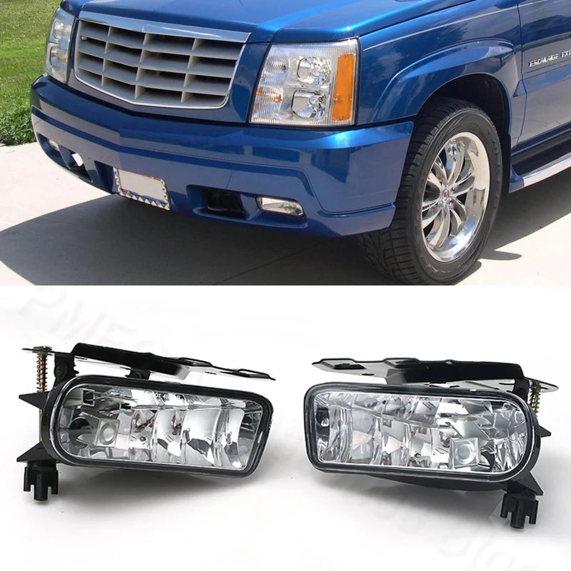 

Для Cadillac Escalade 2002 2003 2004-2006 фонарь переднего бампера передний противотуманный фонарь дальнего света сигнальная лампа с лампочкой