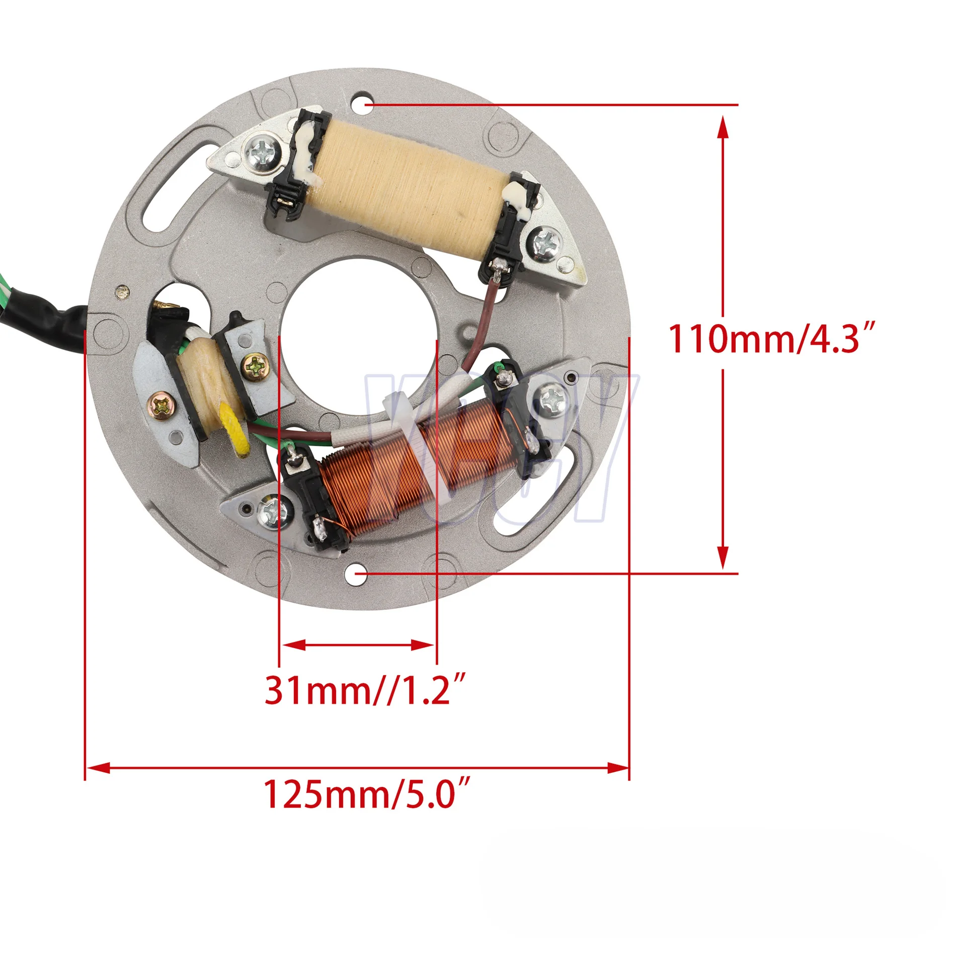 62T-85560-00-00 Motorcycle Ignition Stator Coil For YAMAHA SUPERJET 700 SJ700 WRA650 WRB650 WAVE BLASTER 700 WB700 1990-1995